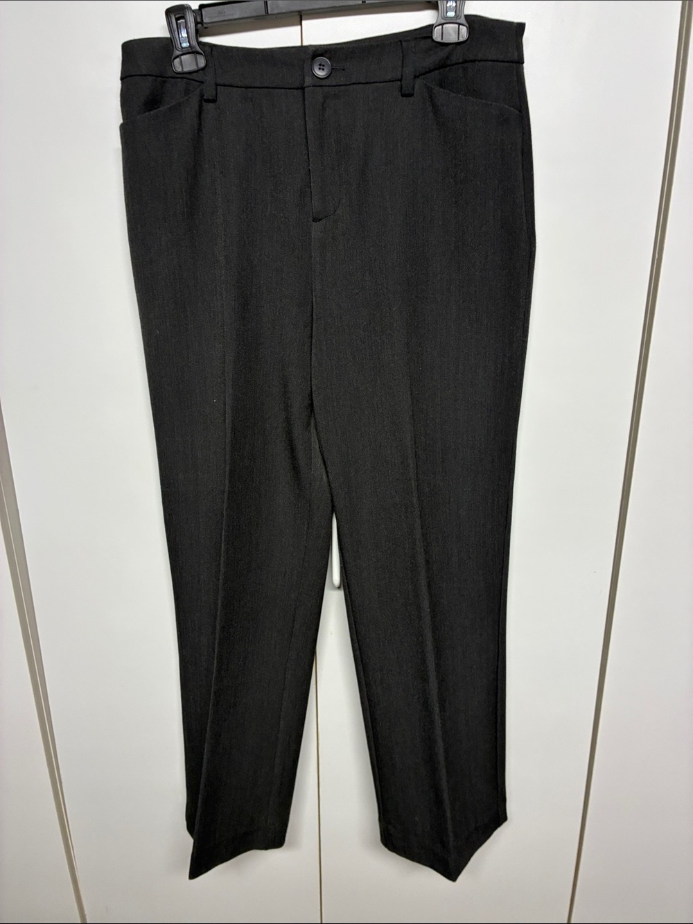 Classic Charcoal Gray Dress Pants